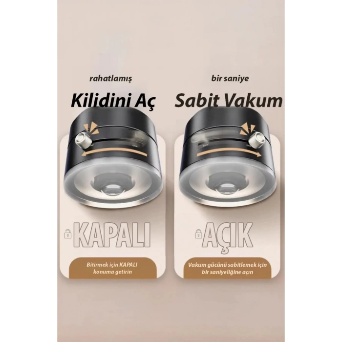 Acl ATD-03 Vakumlu Manyetik Taşınabilir Çok Amaçlı Araç Telefon Tutucu