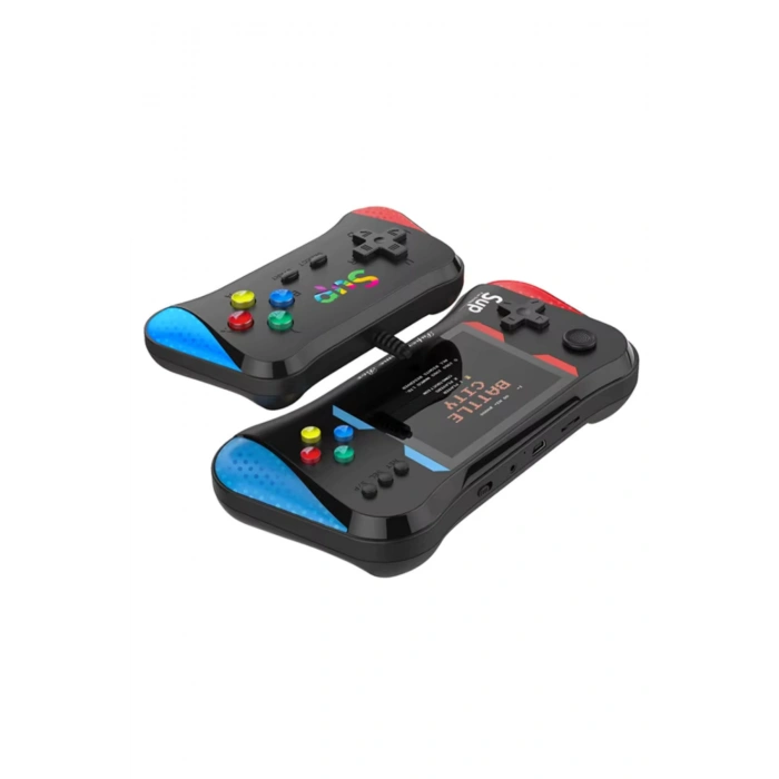 X7M 500 in 1 Retro Nostalji Mini El Atari Konsolu 2 Kişilik Gamepad Destekli