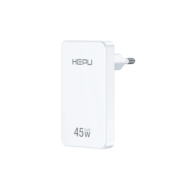 Hepu Hp-C33 Yeni Nesil 45W GAN 2 x Typ-C PD Şarj Adaptörü