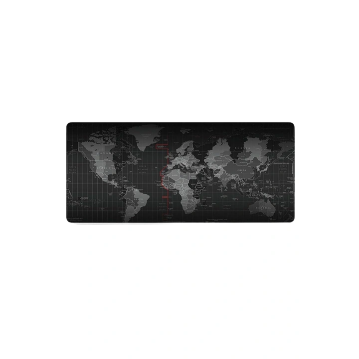 Gaming Kaymaz Taban Dünya Desenli 70X30 XXL Mouse Pad SR679D
