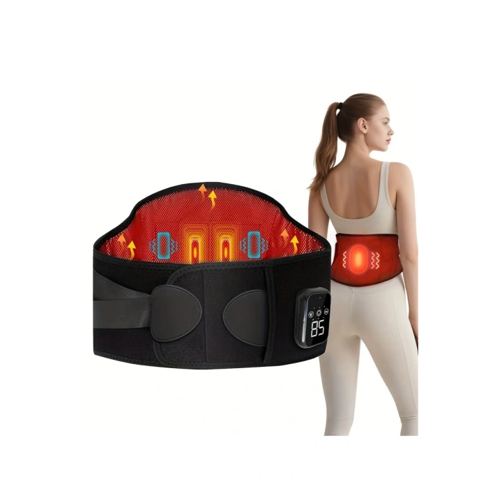 Glr K17 Kablosuz Isıtmalı Bel Kemeri Masaj Modu ve Ergonomik Tasarım