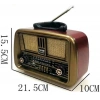 Nns Ns-8068BT Şarjlı Nostaljik Radyo - Bluetooth, TWS ve MP3 Çalar Özellikli