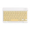 Bluetooh Wıreless Keyboard Sarı İngilizce Q Kablosuz Klavye BK3002