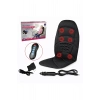 Glr JB-100C Isıtmalı Masajlı Koltuk Şiltesi - 5 Motorlu, 3 Bölgeli Titreşimli Bel ve Sırt Masaj Aleti