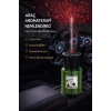 Auhma AF-07 Şarjlı Araç İçi Nemlendirici & Aromaterapi Difüzörü - Yıldız Projeksiyonlu, 120ml