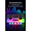 Jrl Z6 RGB Işıklı Kablosuz Bluetooth Hoparlör - Mekanik Klavye Tuşlu, Speaker