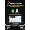 Glr T10 Motosiklet Kamera Kayıt Cihazı - Kablosuz CarPlay & Android Auto, Dual Kamera, GPS ve TPMS Desteği
