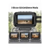 Glr V9 Motosiklet Araç Kamerası - 3.0 IPS Ekran - Çift Kamera Full HD 1080P WiFi & GPS Destekli