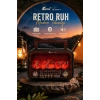 Fepe FP-2393-S Solar Panelli Nostaljik Radyo - Bluetooth Hoparlör ve Alev Efektli Gece Lambası