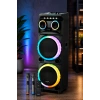 Hepu HP-930 Partybox Bluetooth Hoparlör - 80W Güç, 2x12 Speaker, Mikrofonlu Karaoke Seti