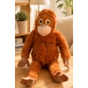 Tigoes T-Plush Pelüş Maymun  Kahverengi Sevimli Orangutan Oyuncak - 66 Cm Yumuşak Pelüş Şempanze