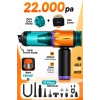 MATT MCV22 Şarjlı Araç Süpürgesi Sarı 22.000Pa Güçlü Vakumlu Type-C Şarjlı 220ML