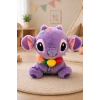 Tigoes T-Plush Çiçekli Mor Peluş Oyuncak - 30 cm Yumuşak Uyku Arkadaşı ve Hediyelik Figür