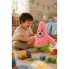 Tigoes T-Plush Patrick Star Peluş Oyuncak - 25 cm Sünger Bob Karakteri Yumuşak Figür