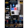 Okam Pro Okam-6015 Beyaz 6 Mp 3.5 İnç Dual Lens Wifi Ptz Kamera