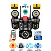 Esvision ES-9003 3 Lensli 9MP Akıllı WiFi Ptz Kamera Gece Görüşlü Güvenlik Kamerası