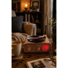 Meier MD-1217BT Kahverengi Nostaljik Görünümlü Bluetooth Hoparlör ve 3 Bantlı Şarjlı Radyo