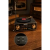 Meier MD-1320BT Siyah Nostaljik Görünümlü Bluetooth Hoparlör ve 3 Bantlı Şarjlı Radyo