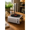 Meier MD-1320BT Gri Nostaljik Görünümlü Bluetooth Hoparlör ve 3 Bantlı Şarjlı Radyo