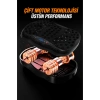 Glr 550 Siyah Güçlü Titreşimli Egzersiz Platformu Body Vibration Plate Makinesi