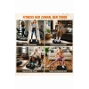 Glr 550 Siyah Güçlü Titreşimli Egzersiz Platformu Body Vibration Plate Makinesi