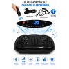 Glr 550 Siyah Güçlü Titreşimli Egzersiz Platformu Body Vibration Plate Makinesi