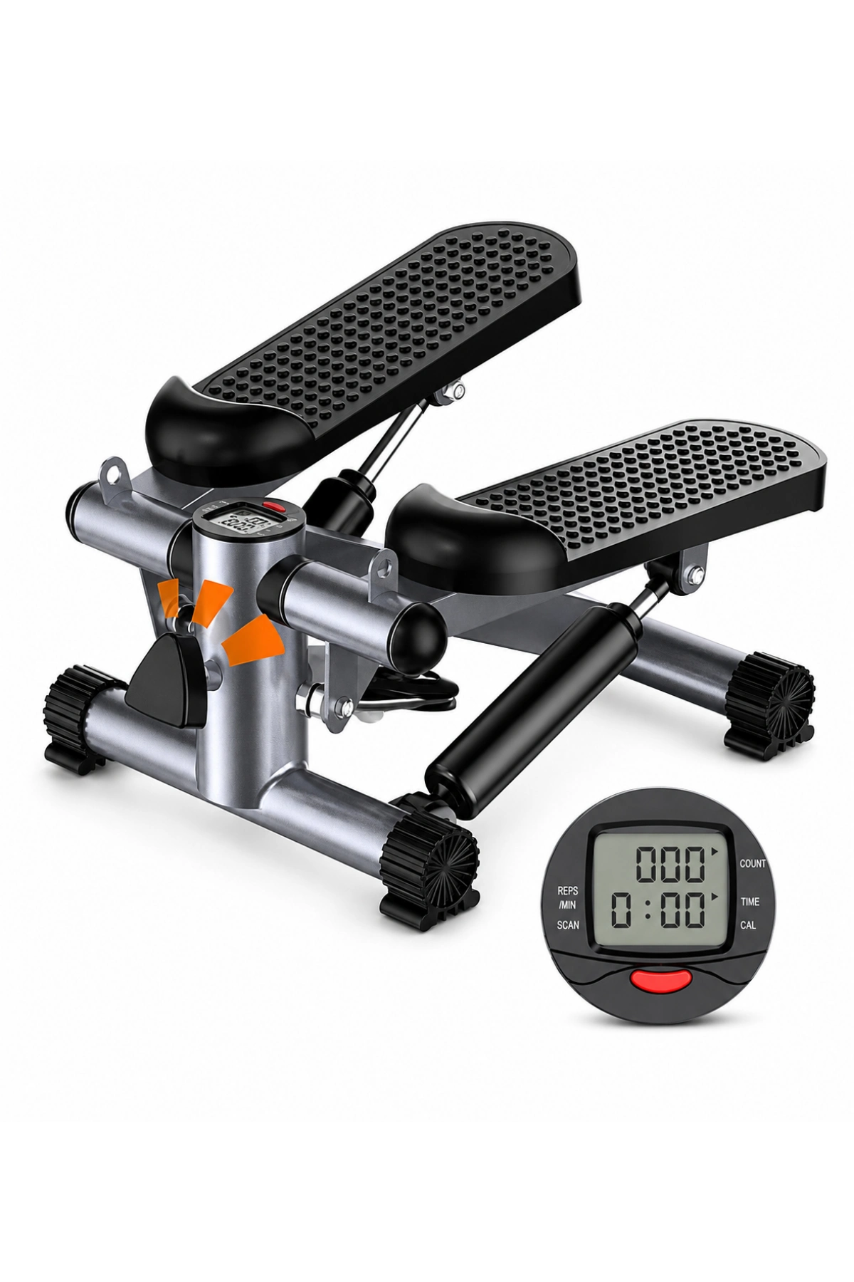 Glr LY5001 Dijital Göstergeli Mini Step Aleti - Ev Tipi Pedallı Kondisyon Bisikleti Ve Stepper