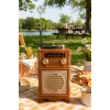 Feexot FX-2502B Retro Nostaljik Radyo - Bluetooth Hoparlör, USB, TF Kart, AUX Girişli Şarjlı Radyo