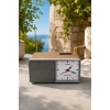 NNS NS-805BT Kahverengi Nostaljik Retro Radyo - Bluetooth Hoparlörlü, Saatli ve Şarjlı Masa Radyosu