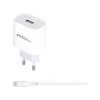 Acl L2 iPhone 10W 2.1A Beyaz Kablo + Ev Şarj Adaptör