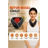 Auhma AMG41 Isı Teknolojili Boyun Masaj Aleti Terapi 5 Kademeli Termal Sıcak Kompres Kablosuz Masaj Cihazı