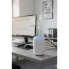 Beyaz H2O USB Renkli Mini Hava Nemlendirici | LED Işıklı | 350ml Taşınabilir Oda ve Ofis Difüzörü