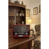 KBroad Ktf-1647 Kırmızı Nostaljik Ahşap Görünümlü FM Radyo | USB/TF Kart MP3 El Feneri
