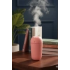 Blackbird KT-H09 Pembe 420 Ml Taşınabilir Mini USB Hava Nemlendirici | Araç ve Ofis İçin Renkli Işıklı
