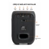 Blic BLS-80 30W Kablosuz Bluetooth Hoparlör  8 İnc LED Işıklı Karaoke  Parti Hoparlörü