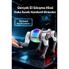 Blic BRB1 Akıllı Robot Köpek 2.4GHz Uzaktan Kumandalı Sesli Komutlu RGB Işıklı ve Akrobatik Eğitici