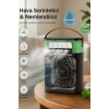 Blic BWFN10 Siyah Sulu Fan Masa Üstü Mini Klima Vantilatör Nemlendiricili Soğutucu Fan 600ML