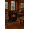 Carboon ND-180 1850W Elektrikli Şömine Soba | Ayaklı Dekoratif Isıtıcı & Alev Efekti