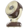 Everest EFN12 Kahve 1200mAh 3 Hız Kademe Led Işıklı Retro Masaüstü Usb Fan