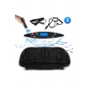 Glr 550 Siyah Güçlü Titreşimli Egzersiz Platformu Body Vibration Plate Makinesi