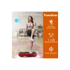 Glr 750 Kırmızı Güçlü Titreşimli Egzersiz Platformu Body Vibration Plate Makinesi