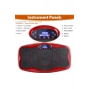 Glr 750 Kırmızı Güçlü Titreşimli Egzersiz Platformu Body Vibration Plate Makinesi