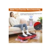 Glr 750 Kırmızı Güçlü Titreşimli Egzersiz Platformu Body Vibration Plate Makinesi