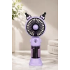 Glr K01 Taşınabilir Sulu El Fanı, Mini Buharlı Vantilatör, Type-C Şarjlı Seyahat Fanı