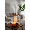 Glr K07 Turuncu Çift Spreyli Ultrasonik Sessiz Hava Nemlendirici ve Gece Lambası | 3L Kapasite