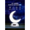 Glr SQ-902 Hilal Ay Tasarımlı Akıllı Kuran Hoparlörü ve Renkli Gece Lambası