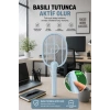 Glr USB-016 Mavi Şarj Edilebilir Sinek Raketi Type-C Girişli  Sivrisinek ve Sinek Öldürücü Raket