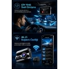 Harvox 2K Max Akıllı Araç Kamerası Ön 2K Arka Full HD Sim Kartlı 4G Bağlantılı Çift Yönlü Ses G-Sensör