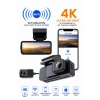 Harvox 4K Pro Araç İçi Kamera Seti  2 Kameralı (4K Ön + 1080P Arka), Wi-Fi, GPS Park Modu