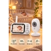Harvox BC-001 Bebek Kamerası Lcd Ekranlı Gece Görüşlü Bebek Telsizi Bebek Odası Kamerası Monitörü